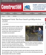  Equipment Watch: The Peno Guard's got fall protection covered